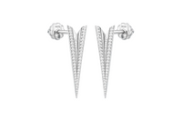 True North Arrow Earring