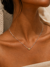 Solitaire Stone Necklace