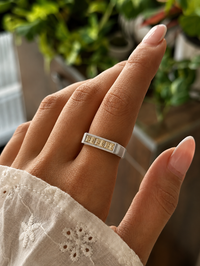 Triad Gemstone Ring