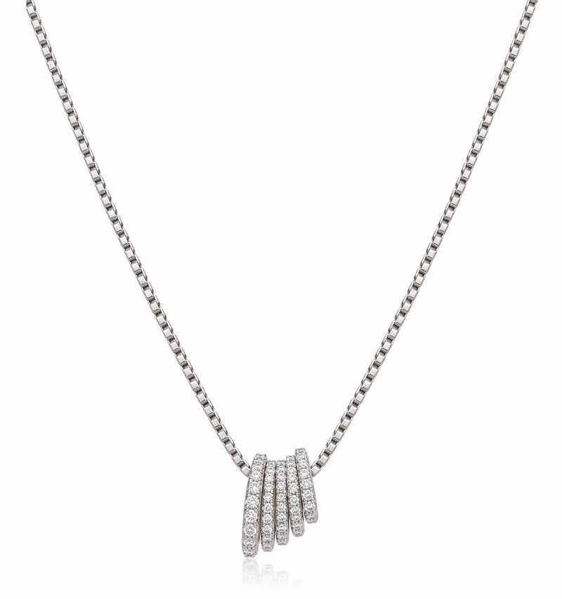Orbit Cascade Necklace