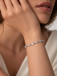 Baguette Bezel Bracelet