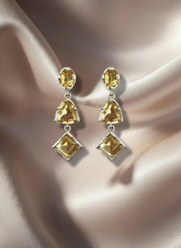 Golden Hour Citrine Earring
